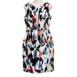 🔵BOGO FREE🔵 Isabella DeMarco Tahari Levine Dress Sleeveless Sz 4